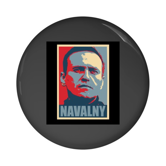 Discover Alexei Navalny Graphic Pin Buttons, Alexei Navalny 1976-2024 Pin Buttons
