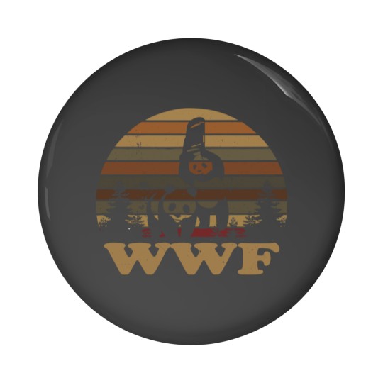 Discover VINTAGE - WWF Panda Jiu-Jitsu - Vintage - Pin Buttons