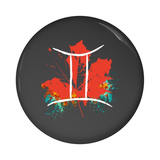Discover Gemini Gemini - Autumn Pin Buttons