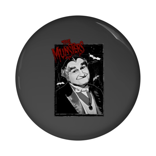 Discover Grandpa Munster Pin Buttons, , The Munster Tv Series
