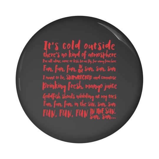 Discover Red Dwarf Lyrics Pin Buttons