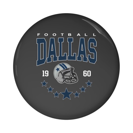 Discover Cowboys Team Pin Buttons, Football Pin Buttons