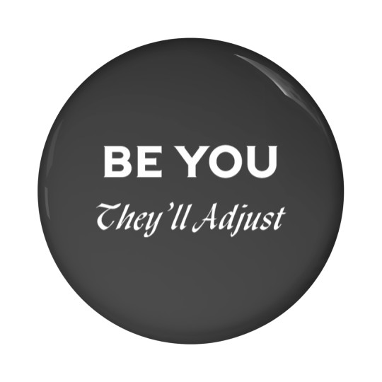 Discover Be You Pin Buttons