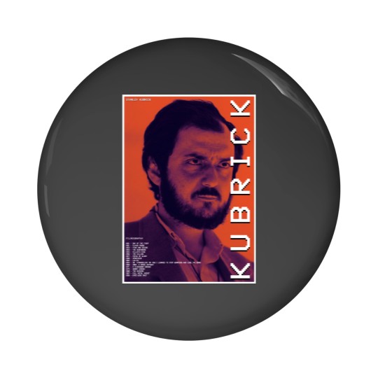 Discover Stanley Kubrick VHS Pin Buttons