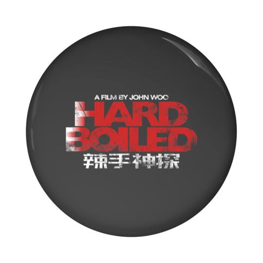 Discover Hard Boiled Pin Buttons