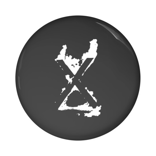 Discover X band logo x band los angeles Pin Buttons