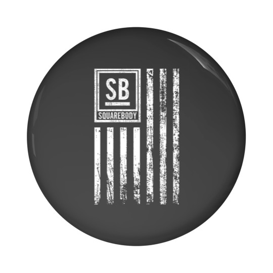 Discover squarebody truck c10 usa flag squarebody nation Pin Buttons