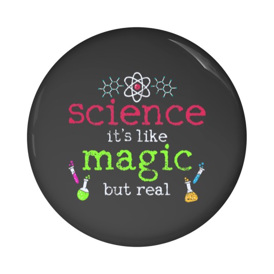 Discover Science Pin Buttons Collection