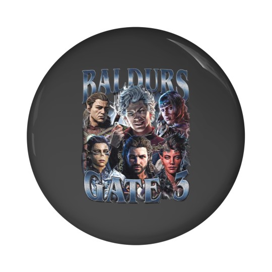 Discover Baldurs Gate 3 Vintage Pin Buttons, Gift For Woman and Man Unisex Pin Buttons