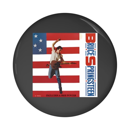 Discover Ancient Bruce Springsteen Pin Buttons
