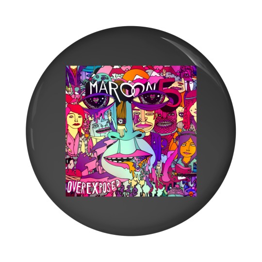 Discover Maroon 5 - Overexposed Pin Buttons