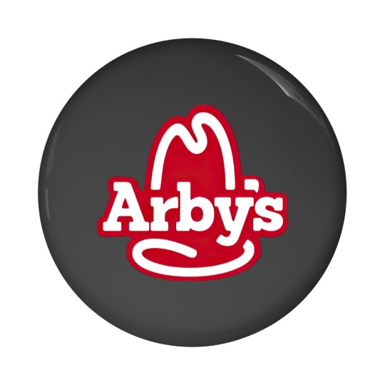 Discover Arby's Restaurant Pin Buttons