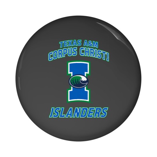 Discover Texas A&M-Corpus Christi TAMUCC Islanders Large Pin Buttons