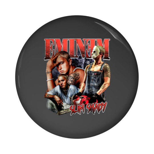 Discover Eminem Pin Buttons