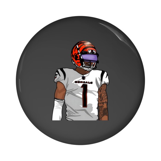 Discover Jamarr Chase Tattoo Pin Buttons