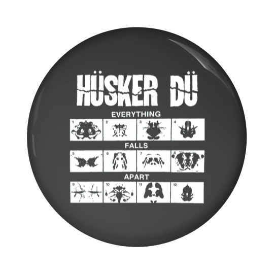 Discover Husker Du Pin Buttons