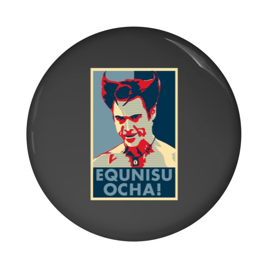 Discover White Devil (Equinsu Ocha) - Ace Ventura - Pin Buttons