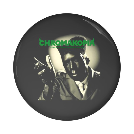 Discover Tyler the Creator Chromakopia Pin Buttons, rap album merch, hip-hop fashion