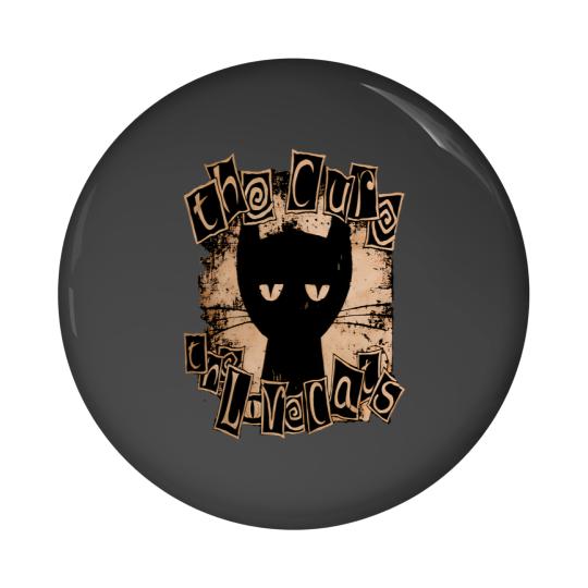 Discover The Cure the Love Cats Pin Buttons