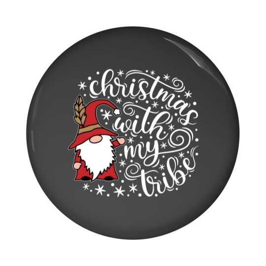 Discover Gnome Christmas Family Pin Buttons with My Tribe