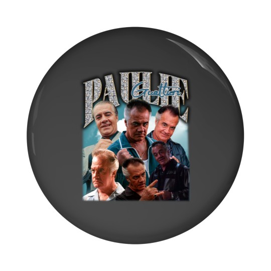 Discover Paulie Gualtieri Vintage Pin Buttons, Paulie Gualtieri Fans Homage Pin Buttons