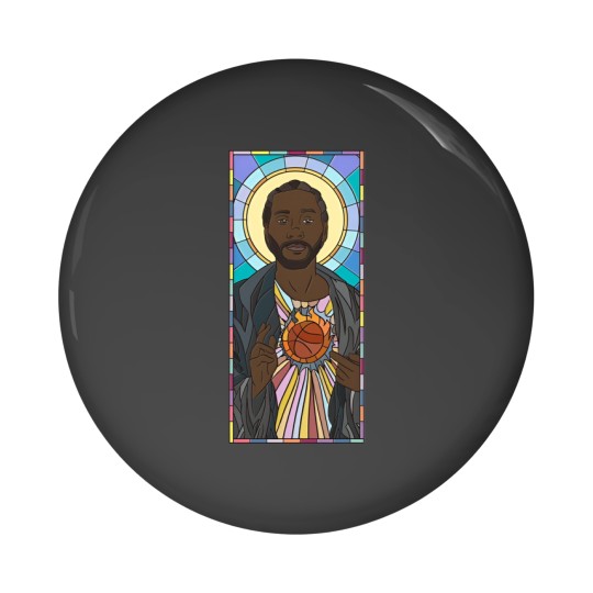 Discover Kawhi Leonard Stained Glass - Kawhi Leonard - Pin Buttons