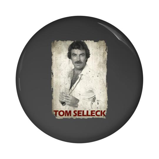 Discover Tom Selleck - Tom Selleck - Pin Buttons