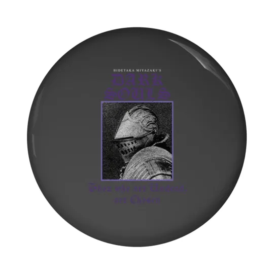 Discover Hidetaka Miyazaki's Dark Souls Soulsborne Pin Buttons