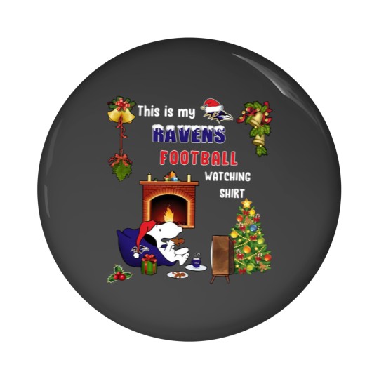 Discover Ravens Charlie Brown and Snoopy Football Christmas Pin Buttons