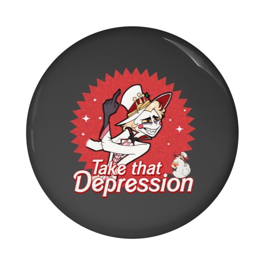 Discover Take That Depression Pin Button