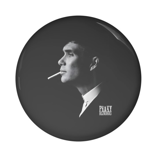 Discover Tommy Shelby Unisex Pin Buttons, Cillian Murphy, Peaky Blinders, Gangster, TV Show Pin Buttons