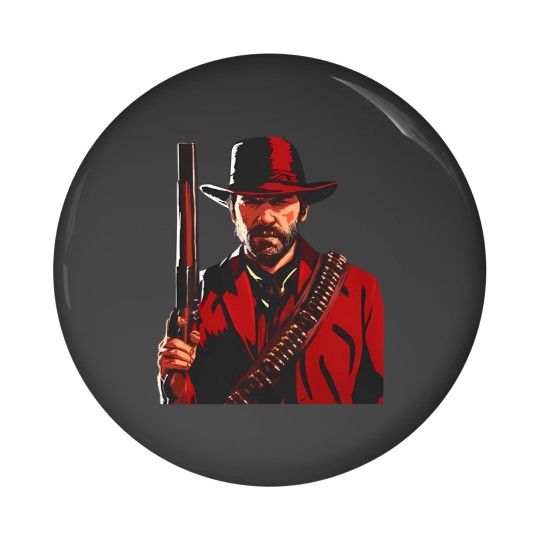 Discover Red Dead Redemption Arthur Morgan Pin Buttons