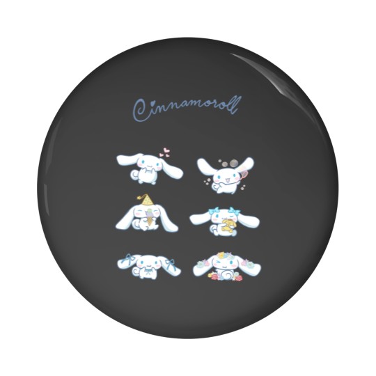 Discover Cinnamoroll Sanrio Pattern Pin Buttons