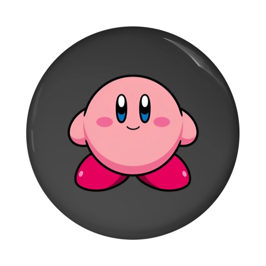 Discover Kirby games Pin Buttons