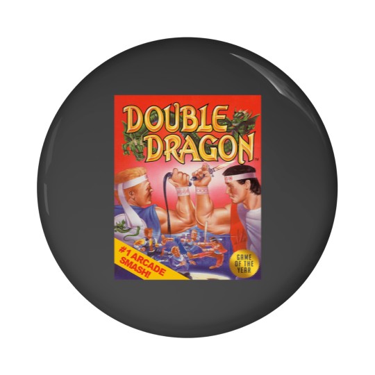 Discover Double Dragon Pin Buttons