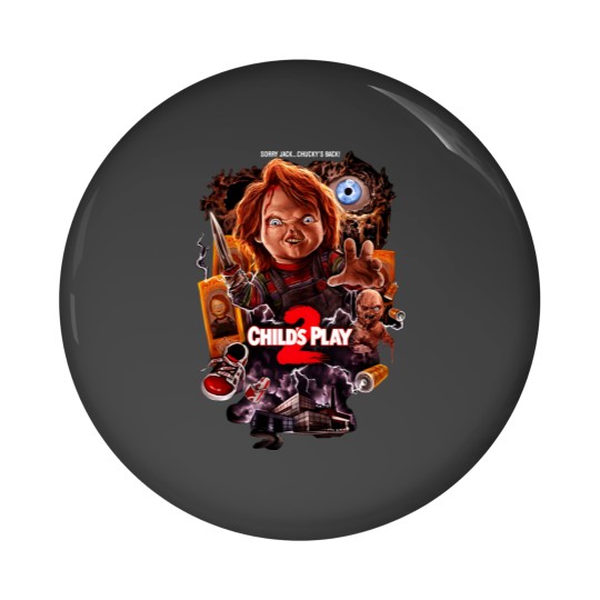 Discover Child's Play 2 Chucky Pin Button
