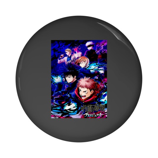 Discover Jujutsu Anime Pin Buttons