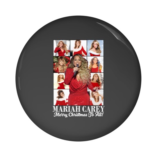 Discover Mariah Carey Christmas Pin Buttons - Merry Christmas One and All Tour 2023