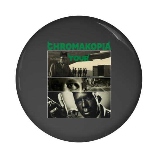 Discover Tyler The Creator Unisex Pin Buttons, Chromakopia Album Pin Buttons, Music Gift