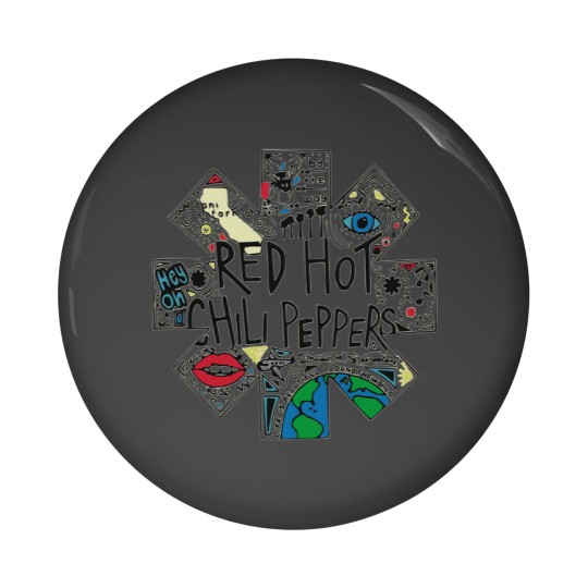 Discover Vintage Red Hot Chili Peppers Concert Pin Buttons
