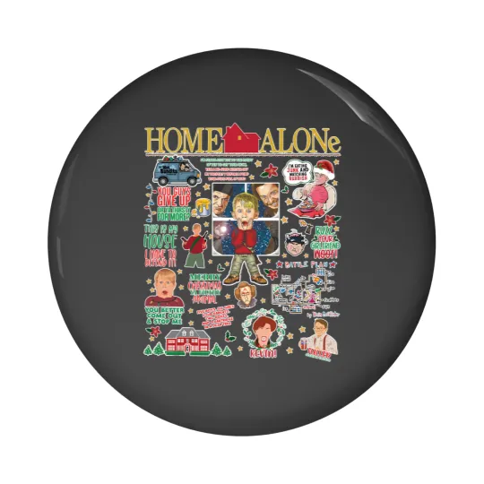 Discover Pin Button - Home Alone Theme - 90s Christmas Movie