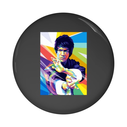 Discover Bruce art lee Pin Buttons