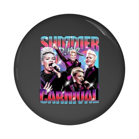 Discover Pink Singer 2024 Tour Pin Button