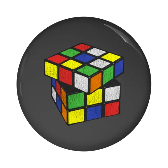 Discover Original Rubik's Cube Pin Buttons