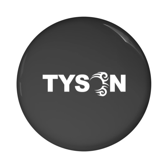 Discover Mike Tyson Tattoo Graphic Unisex Pin Buttons
