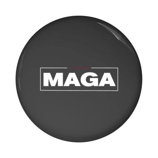 Discover Maga Pin Buttons - Black - XL - adult - unisex, Gift Maga Pin Buttons - Black - XL - adult - unisex