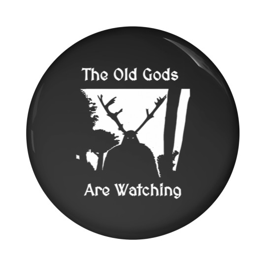 Discover The-Old-Gods-Are-Watching-Herne-The Pin Buttons