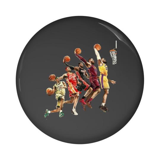 Discover The Evolution of lebron James, LeBron James'   Evolu Pin Buttons