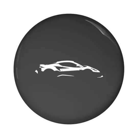 Discover Lotus Emira Silhouette white Pin Buttons