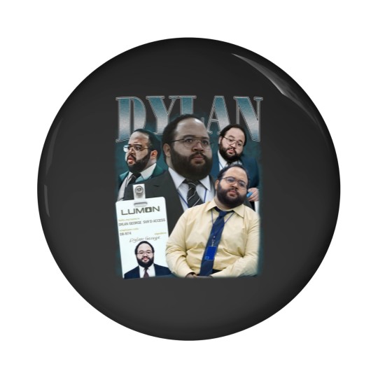 Discover Severance Dylan G Pin Buttons, Severance Graphic Pin Buttons, Gift for TV Lover